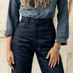 catherine slim black indigo rigid