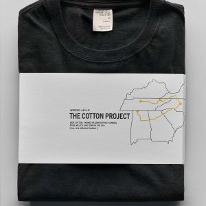the cotton project tee in faded black (2-pack)
