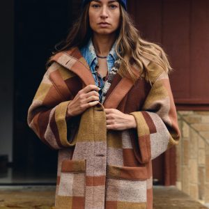 i+w x american woolen blanket coat 02