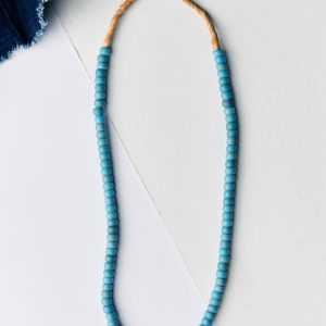 vintage aqua paderes necklace