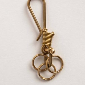 japanese brass multi-key hook
