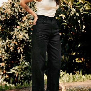 catherine black selvage rinse