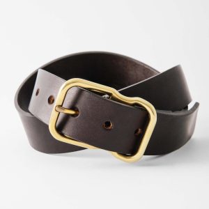Emil Erwin Signature Belt Dark Brown