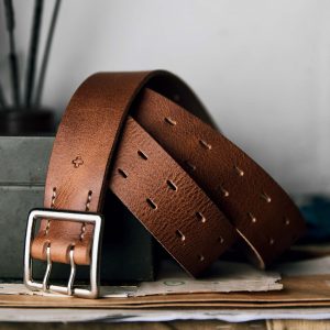 i+w x Emil Erwin two prong horween belt