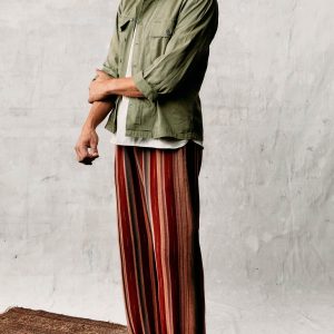 fethiye in hand-loomed coastal stripe