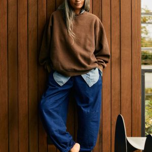 the flight pant in sashiko indigo