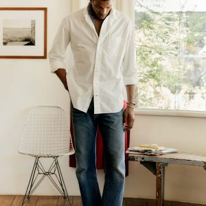 i+w x Gitman Vintage poplin oxford