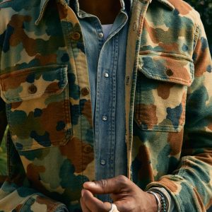 the griffin workshirt in painted camo