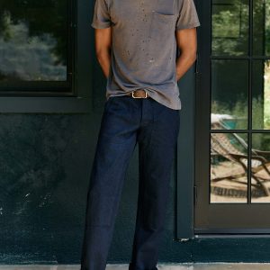 hencye workpant in black indigo