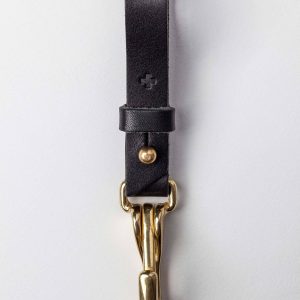 emil erwin x i+w keychain in black