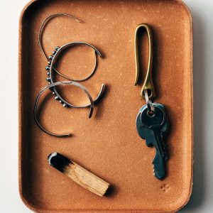 emil erwin natural leather tray