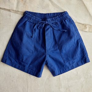the canvas lounge short in klein blue