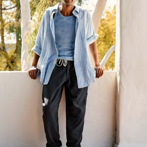 the lounge pant in faded black