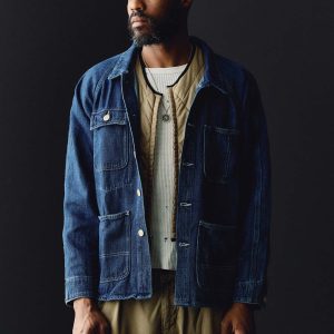 mill valley raglan jacket in indigo