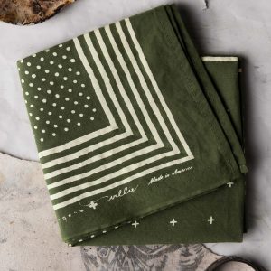 i+w vintage olive bandana v2