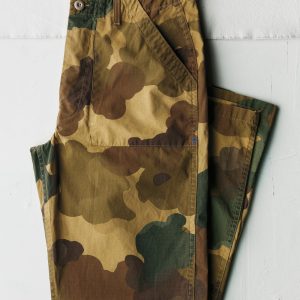 oliver military trouser in painted camo