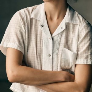 i+w x richter goods white dobby pearl snap