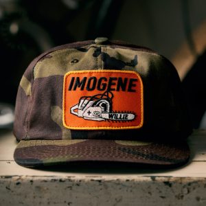 the camo chainsaw cap