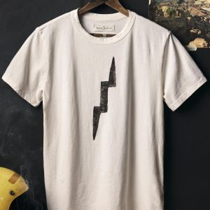 the bolt tee in vintage white