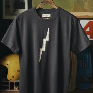 the bolt tee in black
