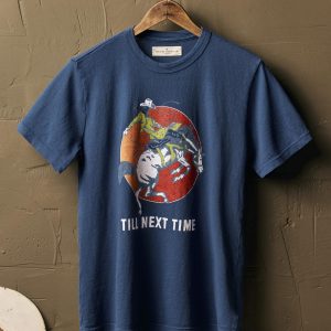 the next time tee in faded navy