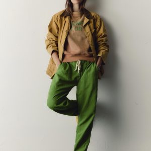 the lounge pant in fern green