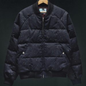 i+w x cdw reverse black indigo nep bomber