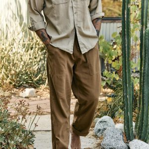 ventura chore pant in field tan