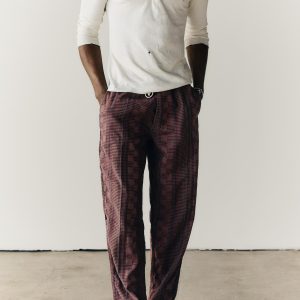lounge pant in mojave jacquard