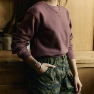 penny sweatshirt in plum