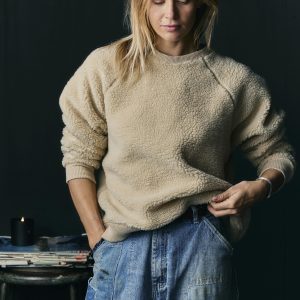 ribbed sherpa crew in dover