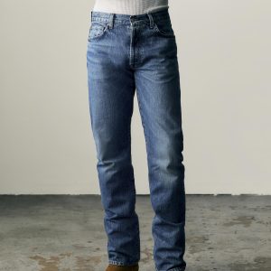 willie washed natural indigo