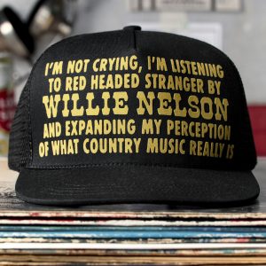 i+w x willie nelson red headed stranger trucker